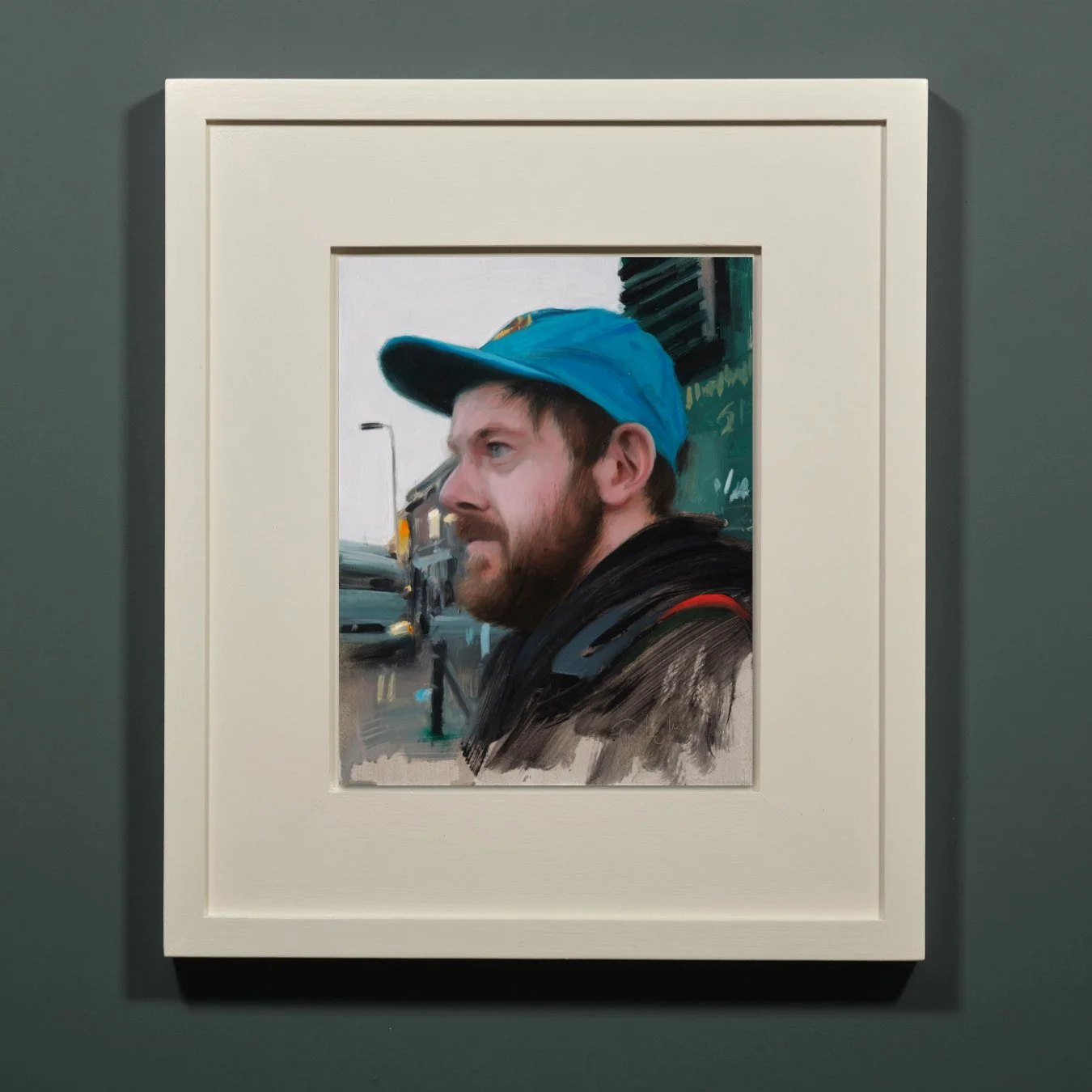 Man with blue cap 🔴