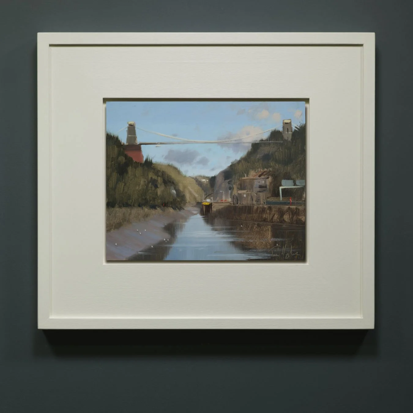 Avon Gorge with bridge, October