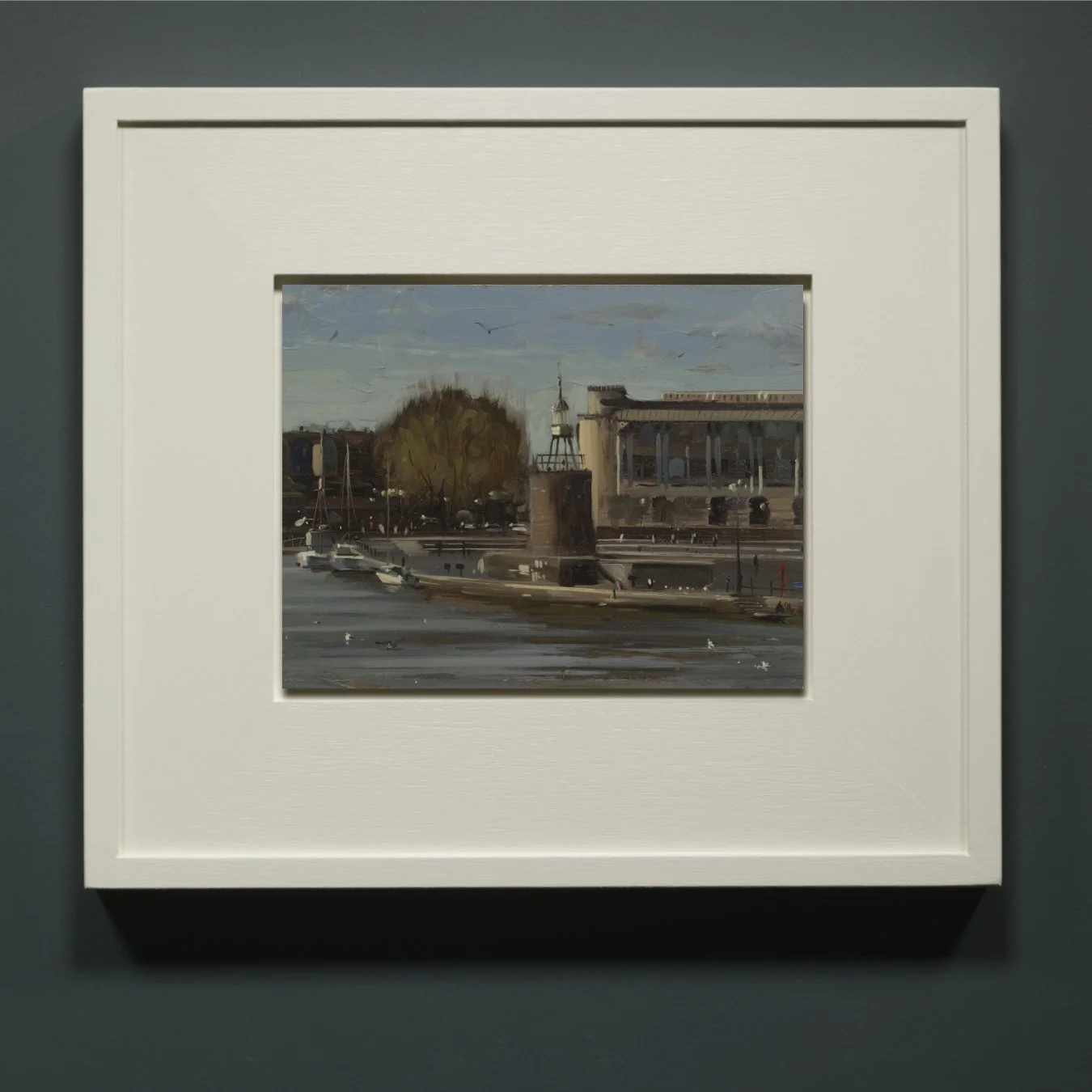 Birds in floating harbour, April framed.jpg