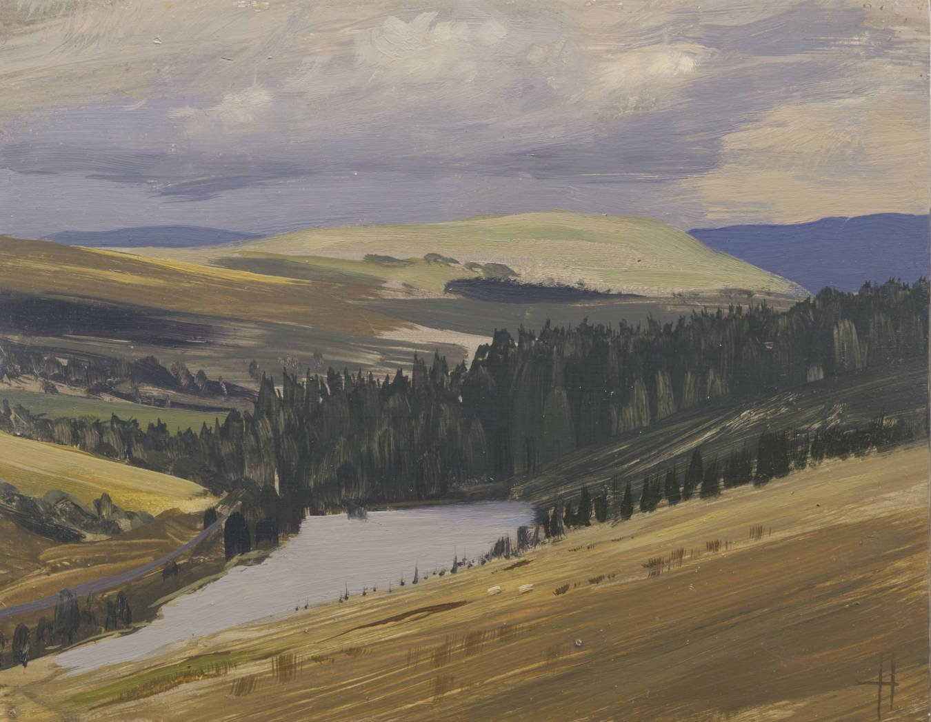 Llwyn-on Reservoir, Brecon Beacons, October..jpg