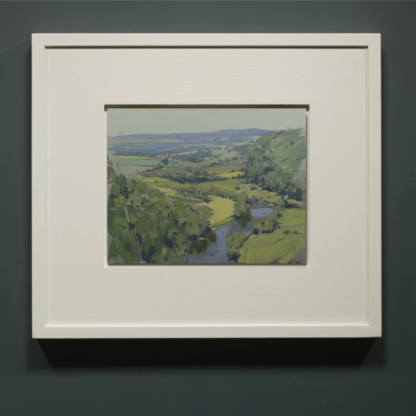 From Symonds Yat rock with more canoes, July framed.jpg