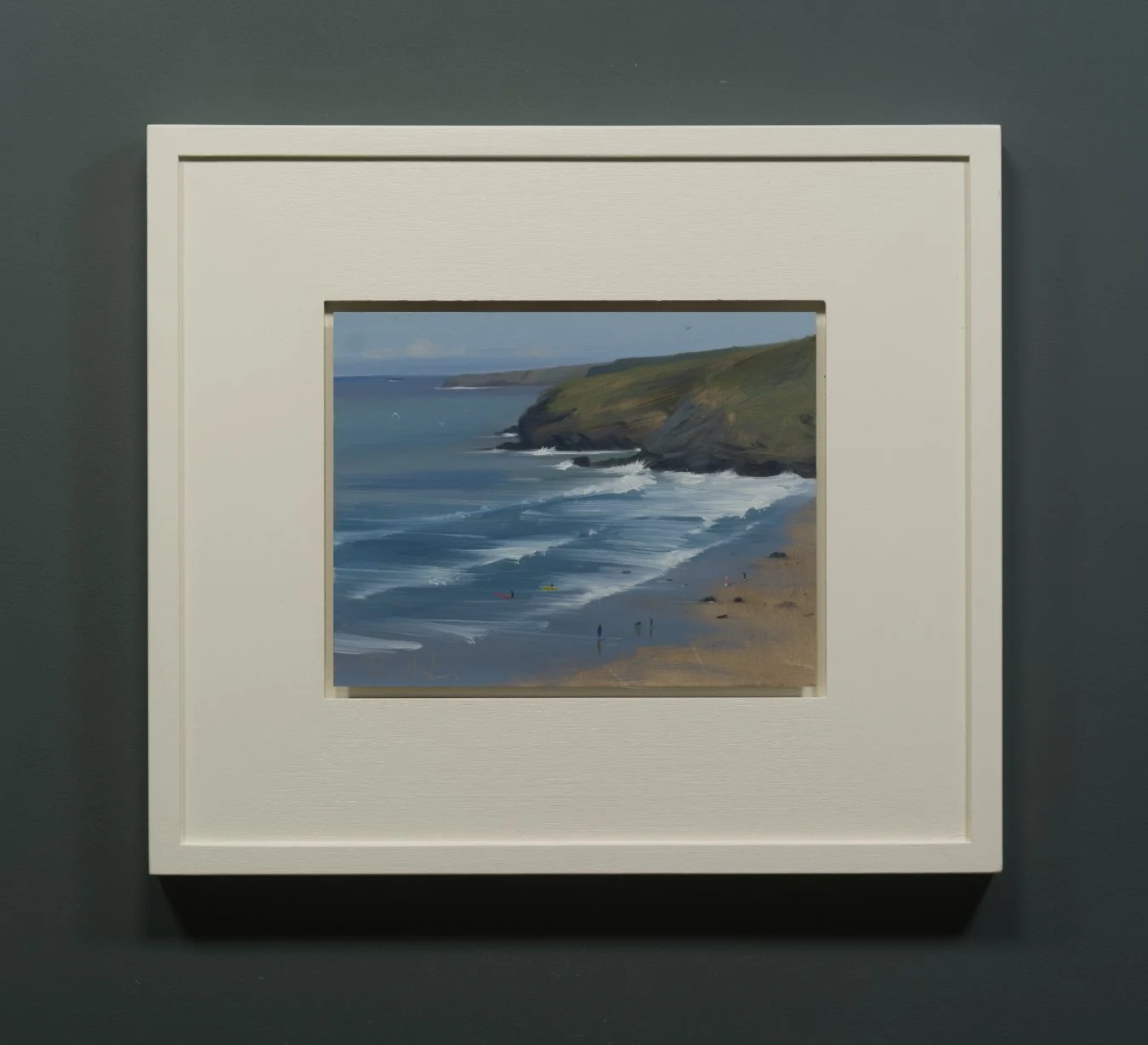 Watergate Bay from Coast Path_framed.jpg