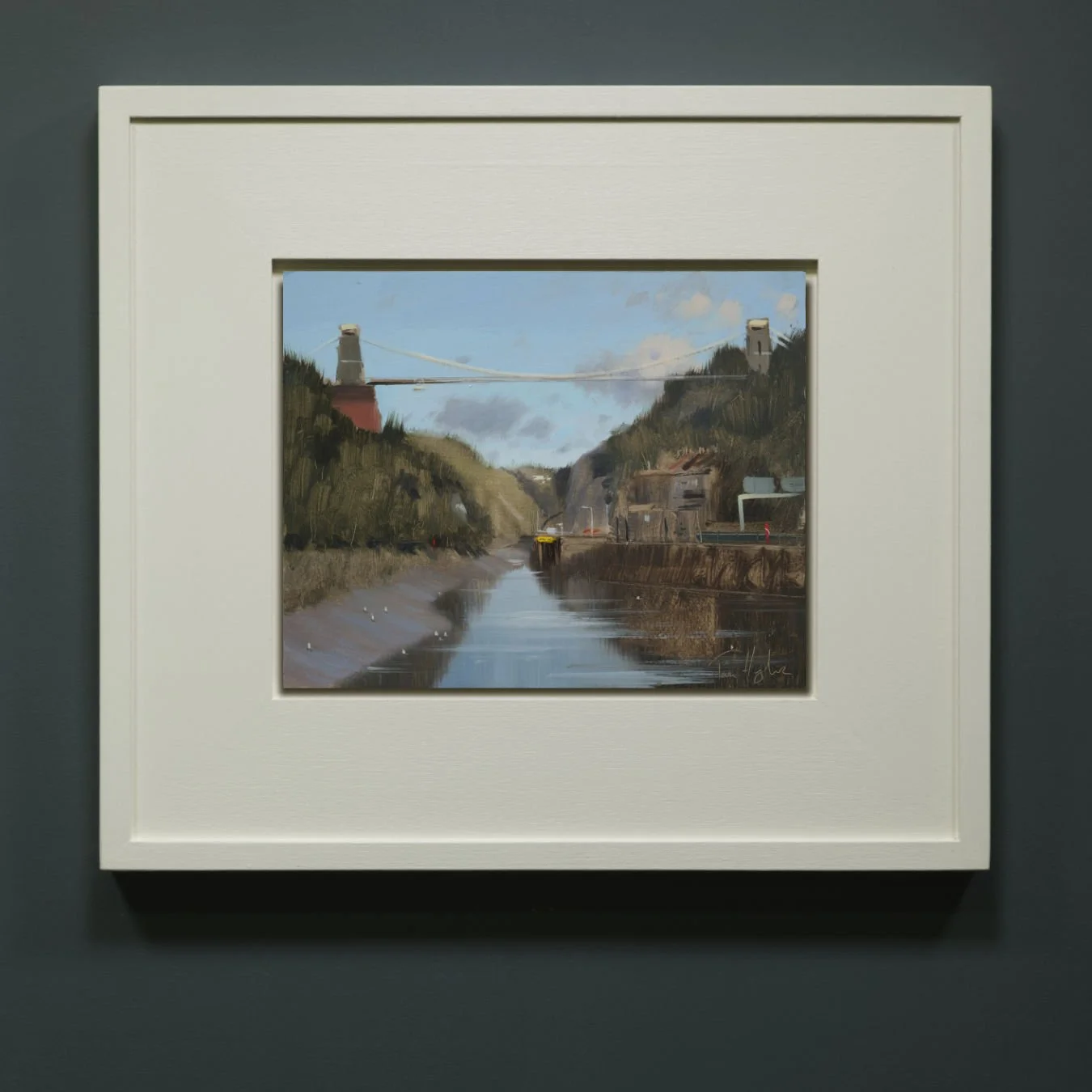 Avon Gorge with bridge, October