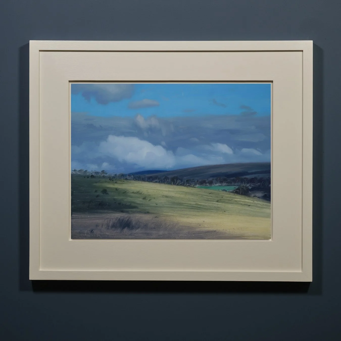 Two hills, storm brewing, Dartmoor
