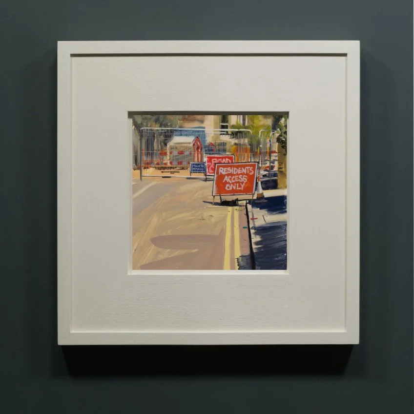 Those bloody roadworks outside my house, July framed.jpg