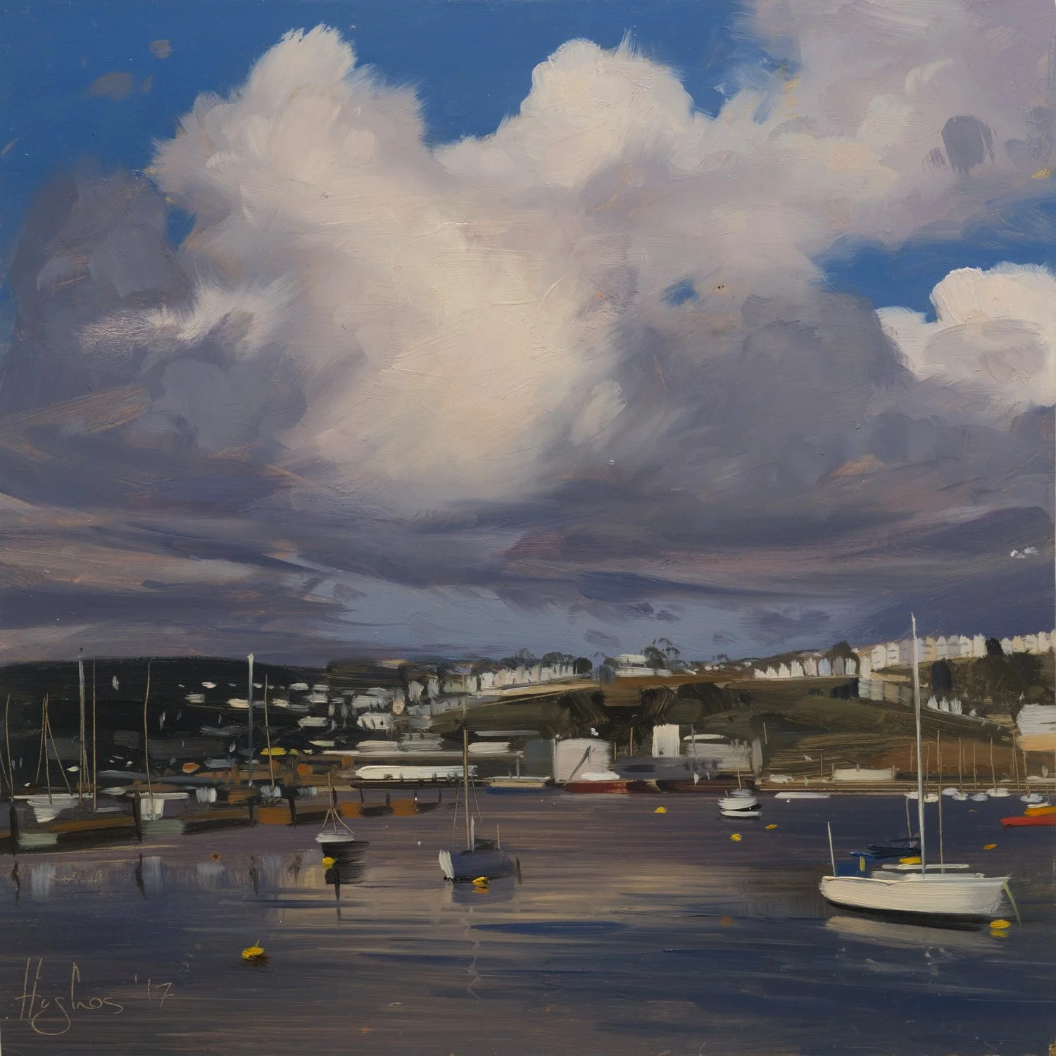 Brixham, from the breakwater, April 1500.jpg