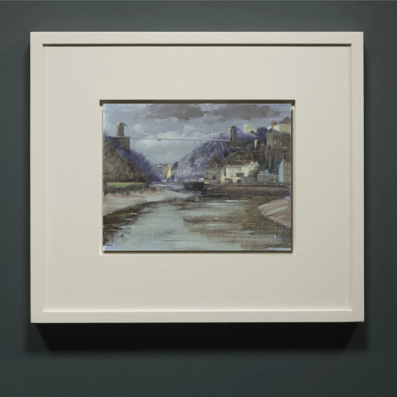 Sunstreak in Gorge, March - framed.jpg