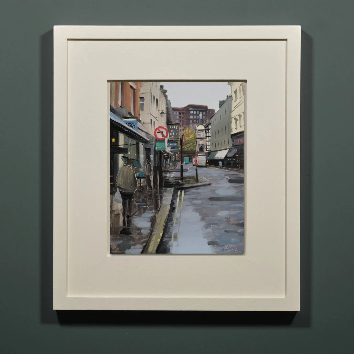 No-left-turn,-Soho framed.jpg