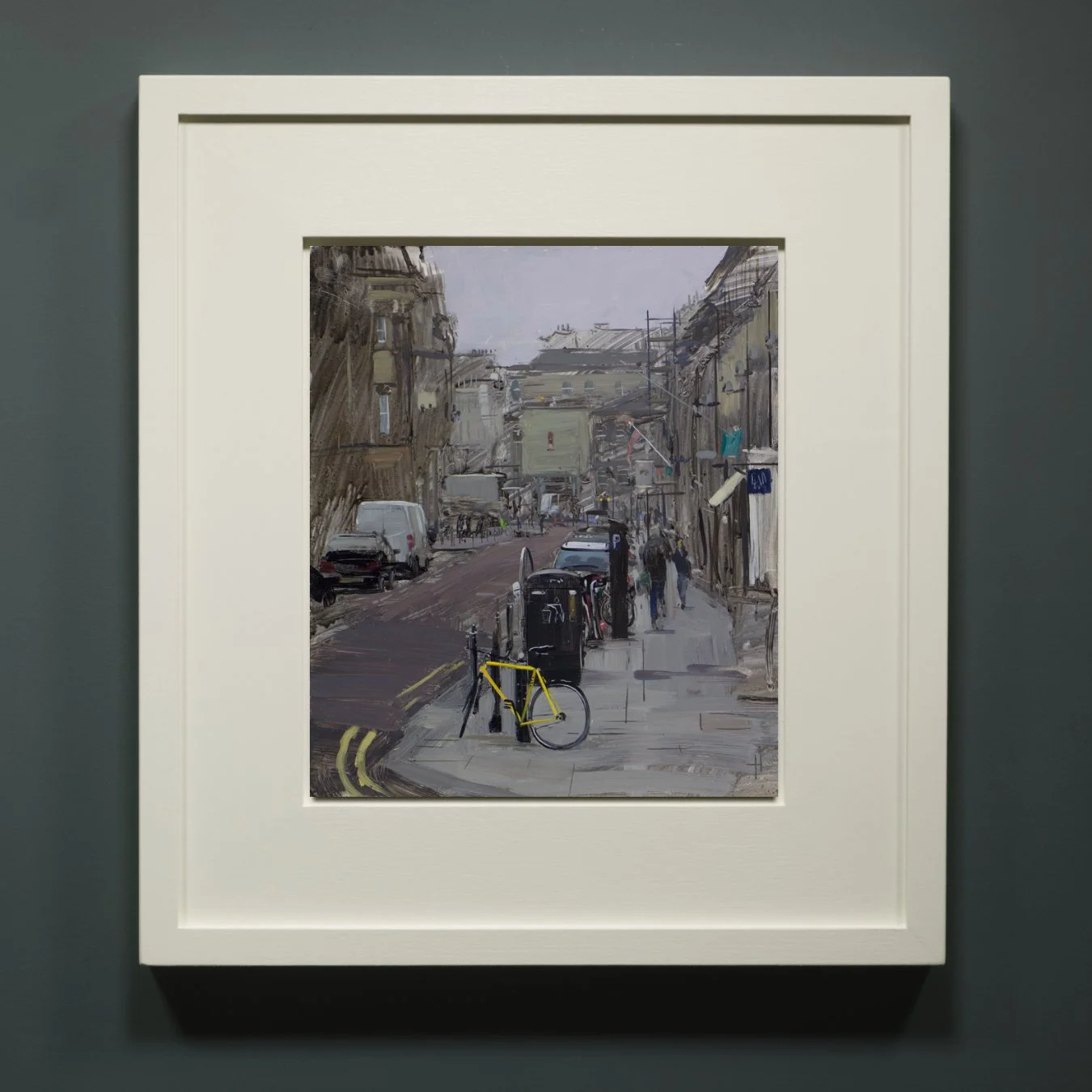 Misty day on Milsom St, Bath, March framed.jpg