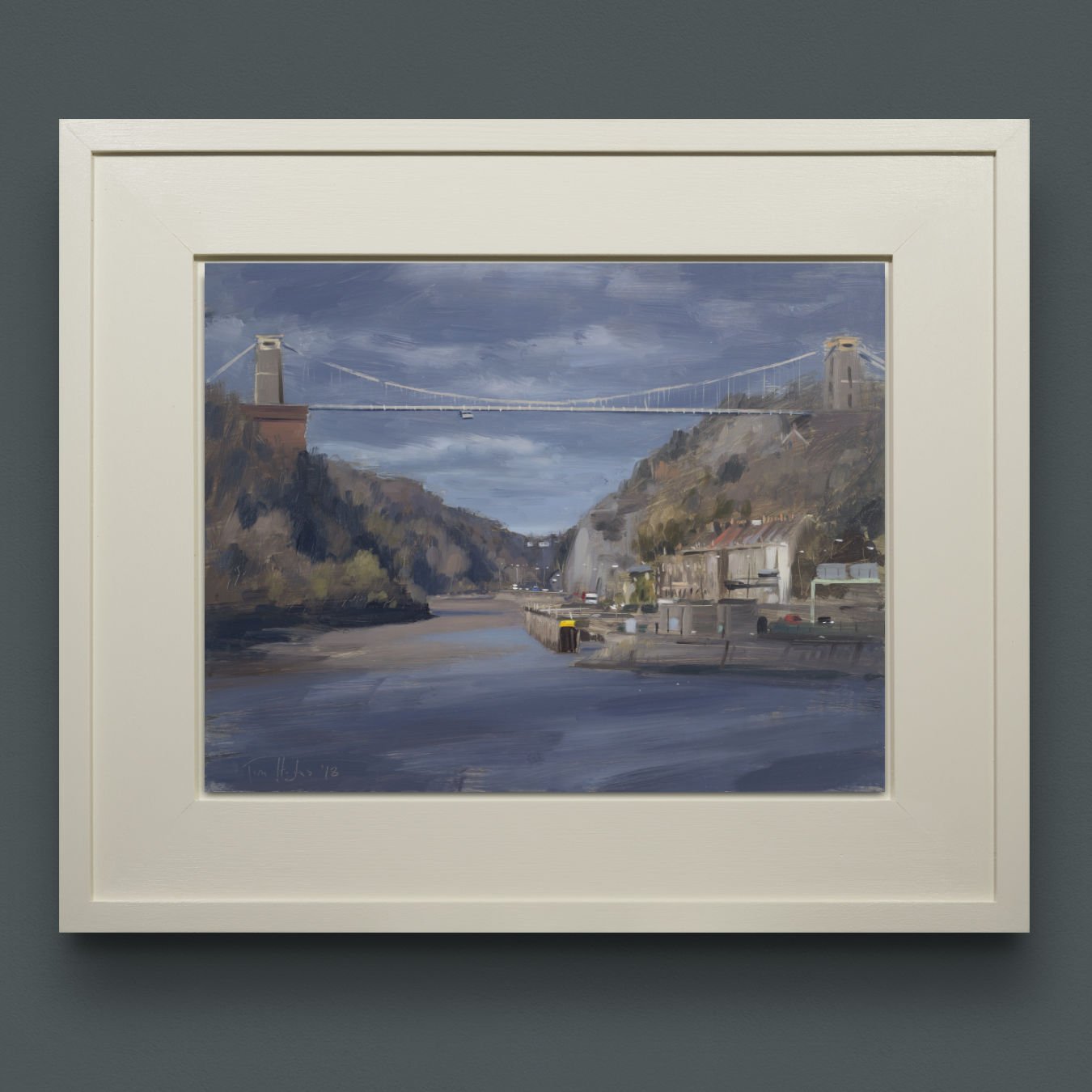 Gorge sunbeam, November framed.jpg