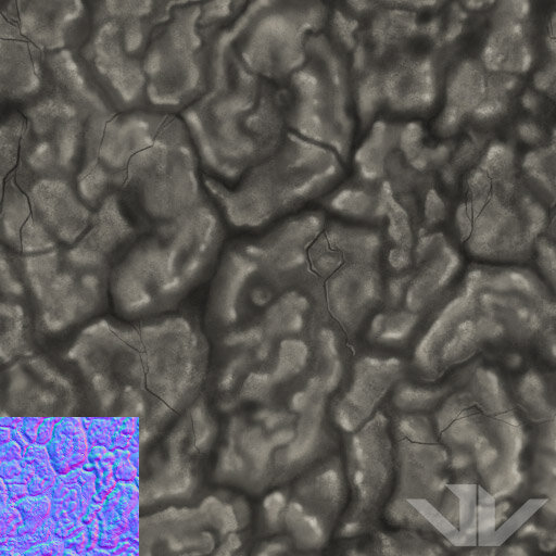 Terrain texture closeup