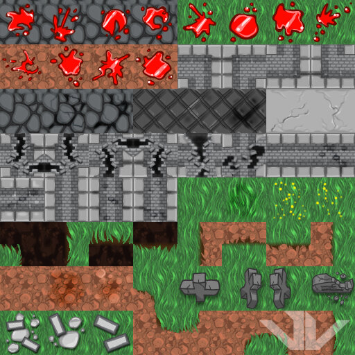 Undead Empire tileset art