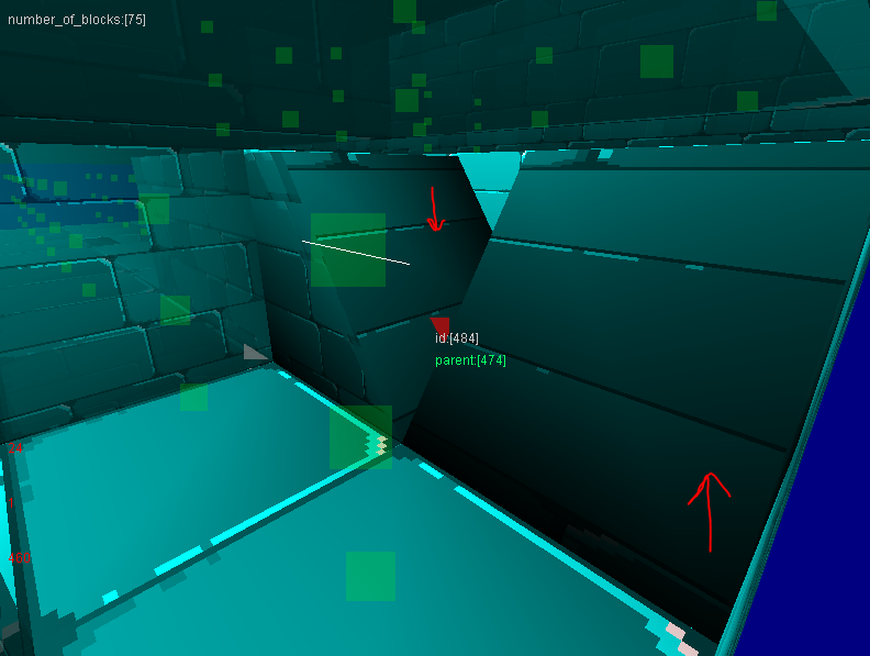 Stairs into other stairs