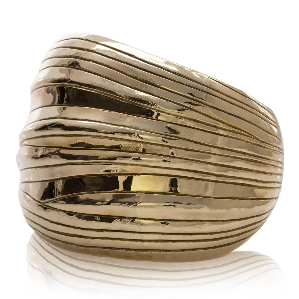 PALM FROND CUFF - TUMBAGA