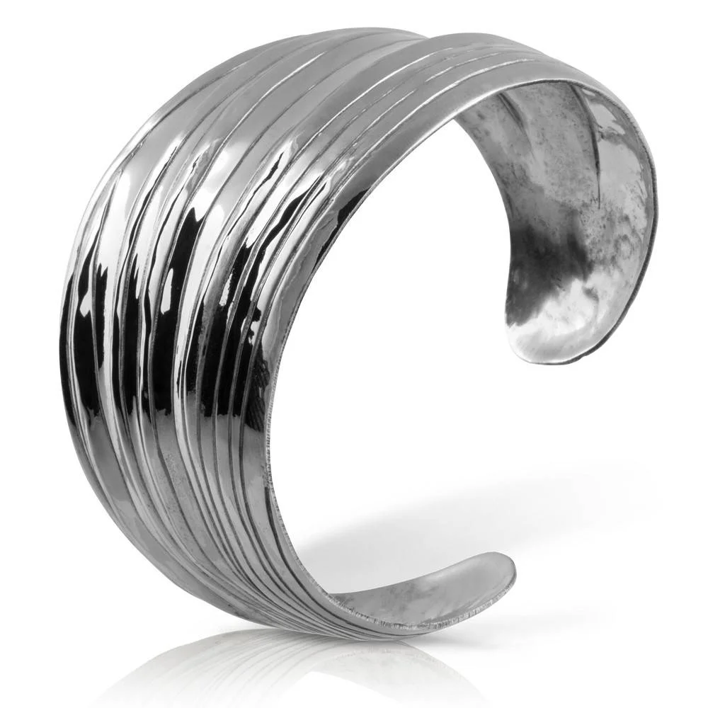 PALM FROND CUFF - ALPACA