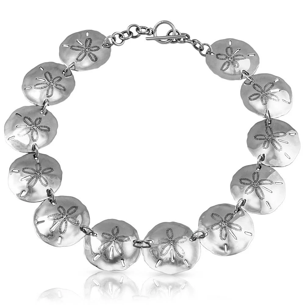 SAND DOLLAR NECKLACE - ALPACA