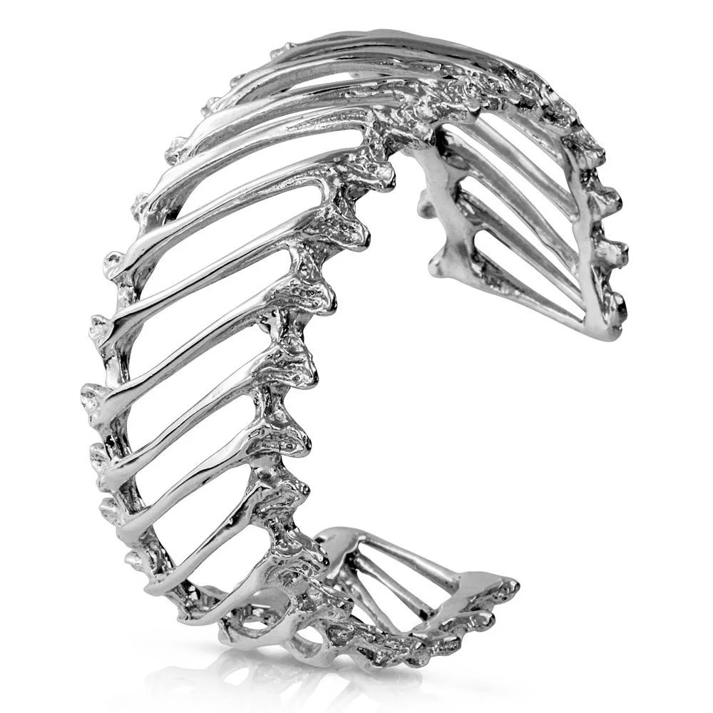 Rattlesnake Rib Multi Cuff - Sterling Silver