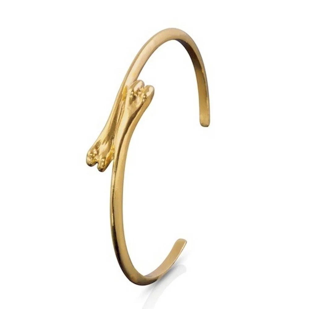Raccoon Pecker Cuff - Vermeil