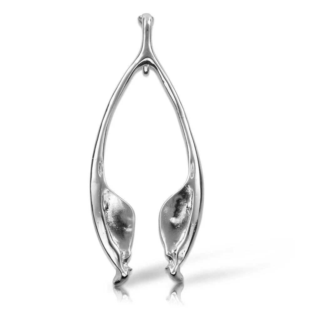 Rattlesnake Jawbone Enhancer - Sterling Silver