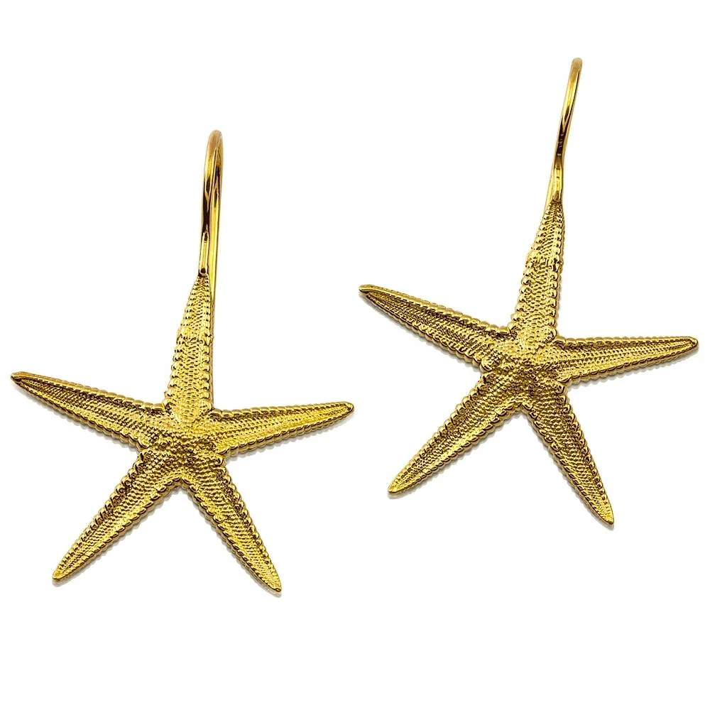 STARFISH EARRINGS - VERMEIL (WIRE)