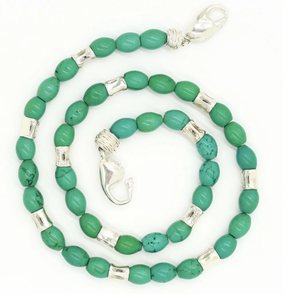 Shark Vertebrae Necklace - Sterling Silver (Multiple Pieces)