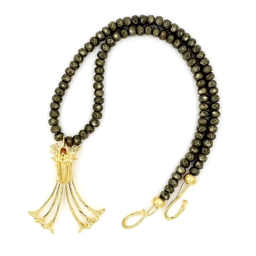 Gogo Logo Necklace - Vermeil