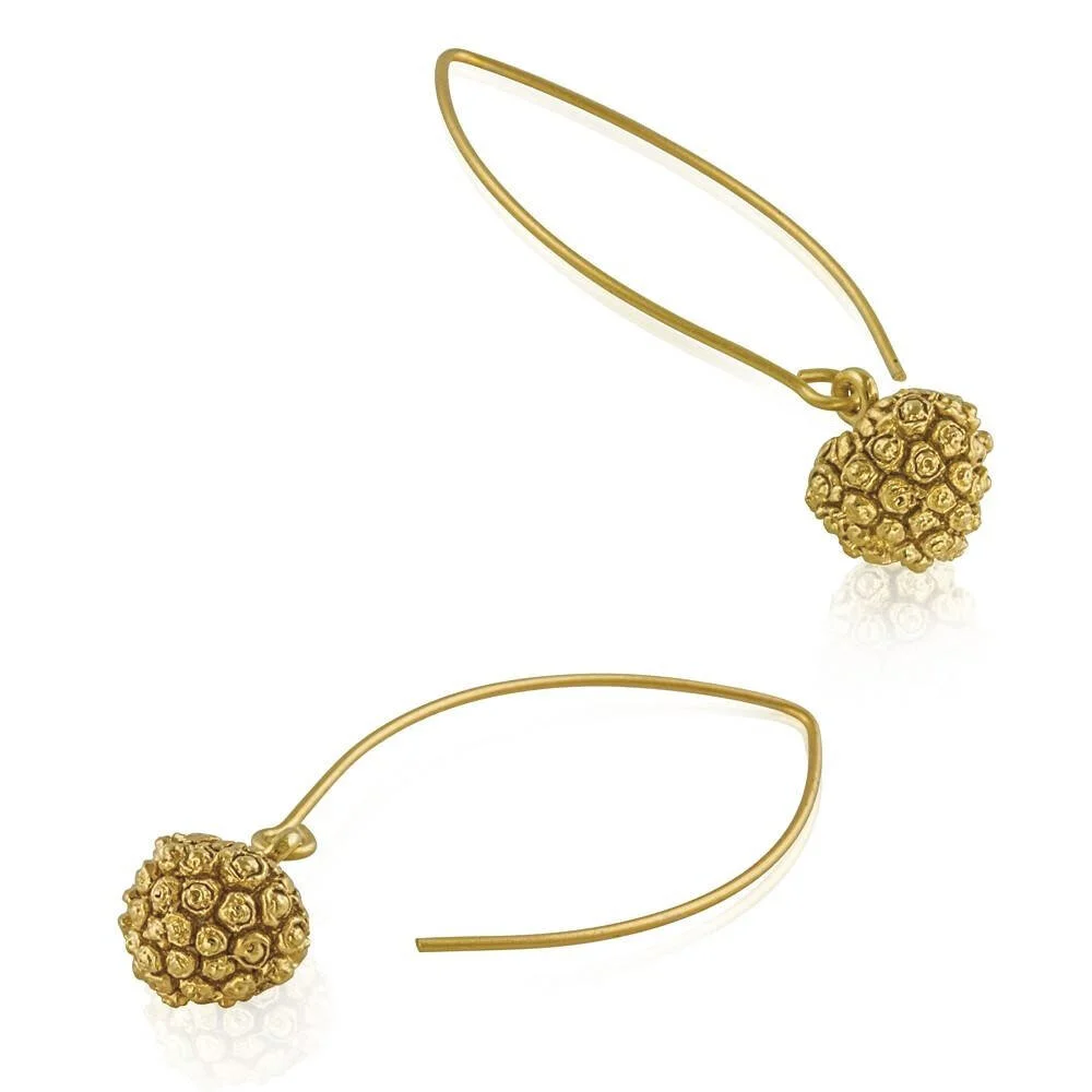 KOUSA DOGWOOD EARRINGS - VERMEIL