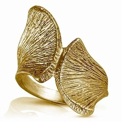Armadillo Scapula Ring - Vermeil