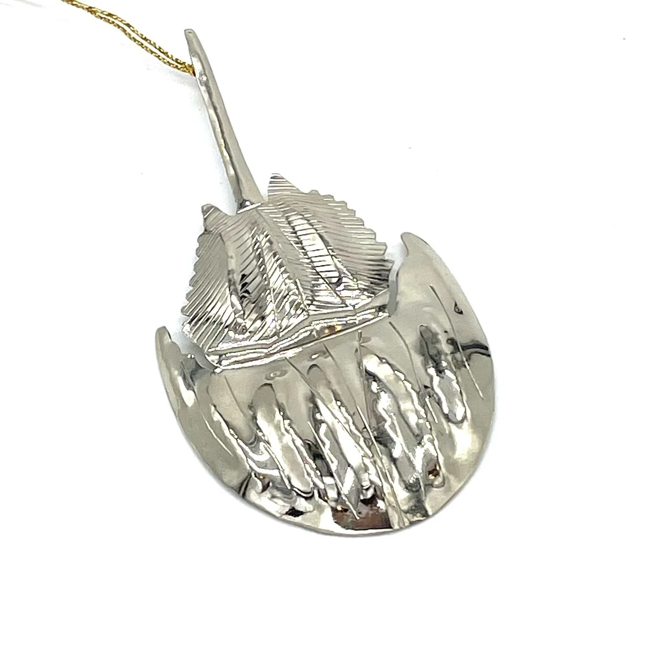 HORSESHOE CRAB ORNAMENT- SHINY