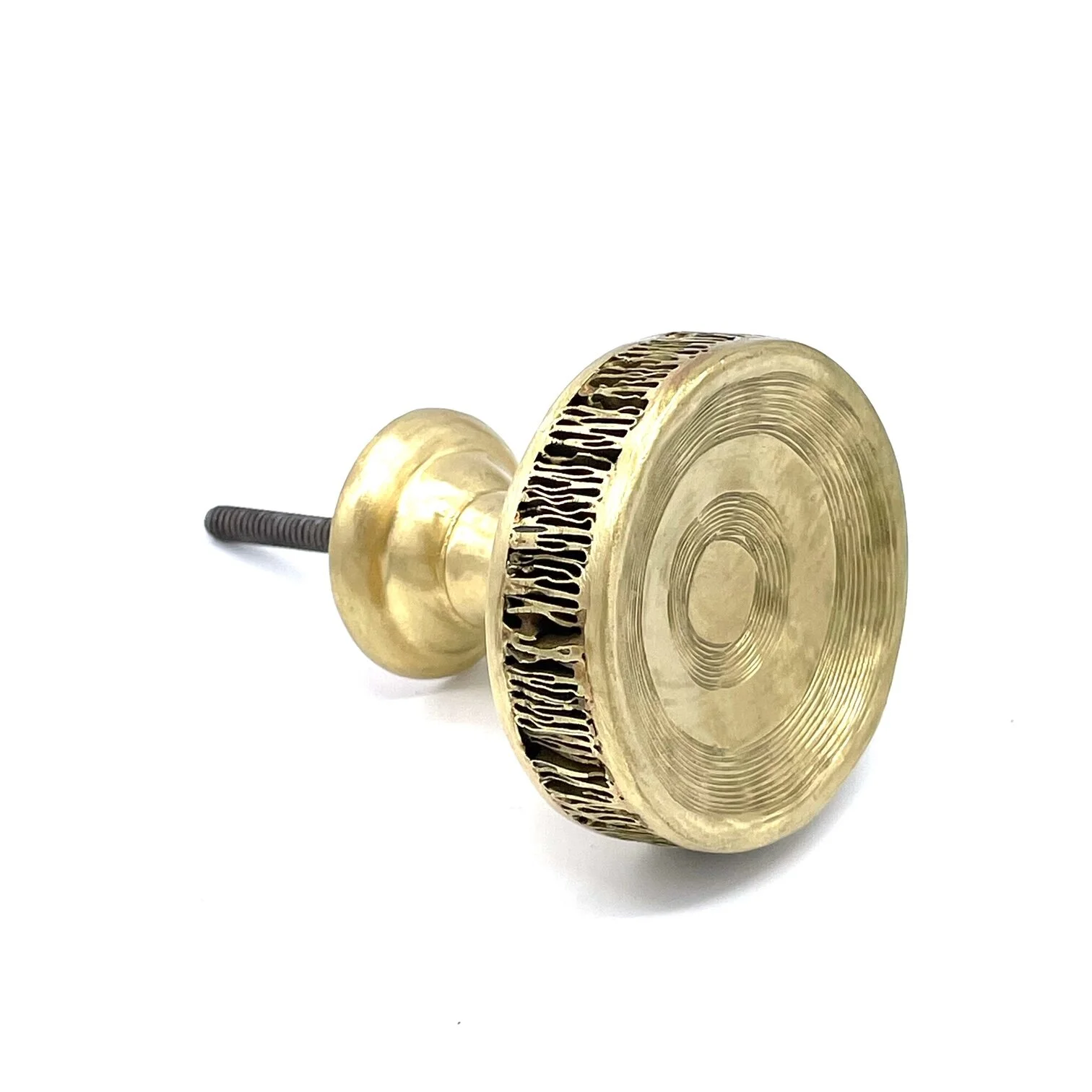 SHARK VERTEBRAE DRAWER PULL- TUMBAGA MATTE