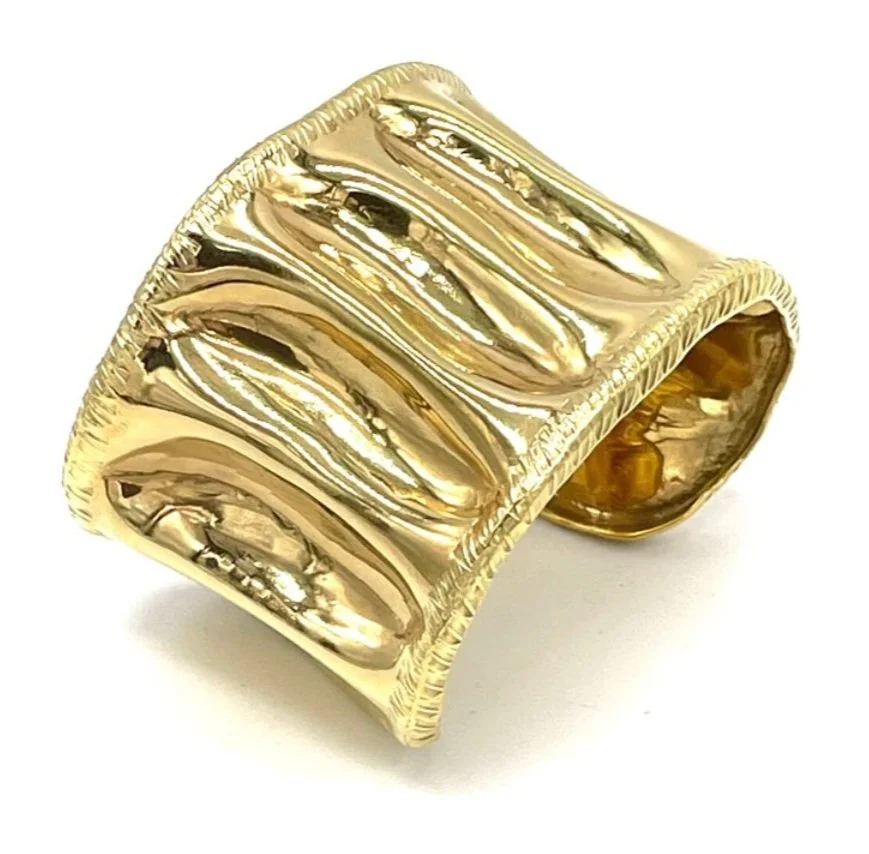 CHUK CHUK CUFF - GOLD PLATED