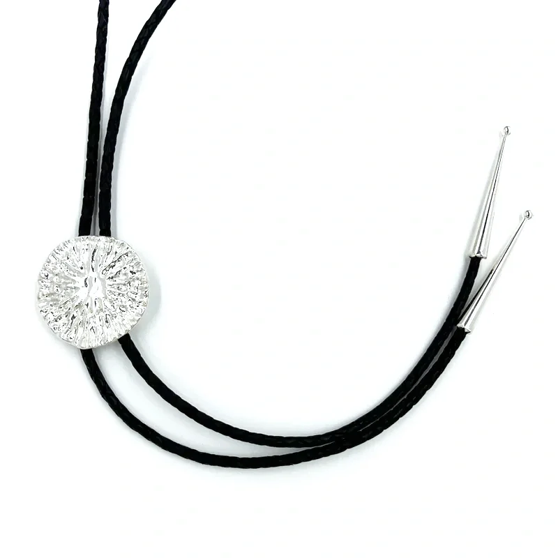 DOLPHIN DISC BOLO-STERLING SILVER