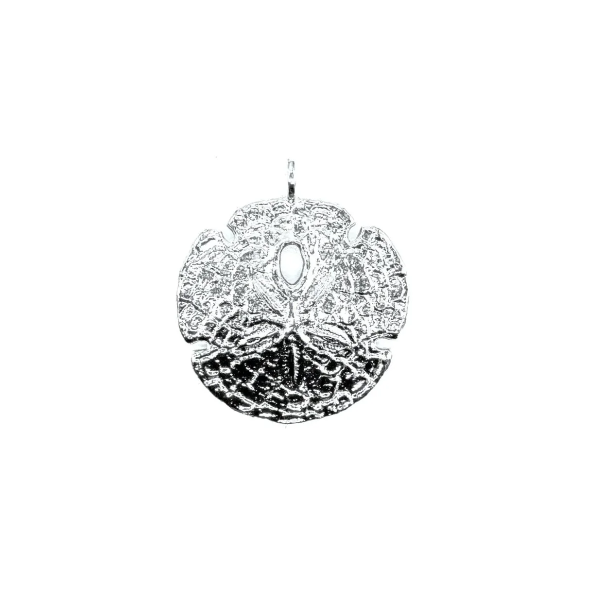 Sand Dollar Pendant-Sterling Silver