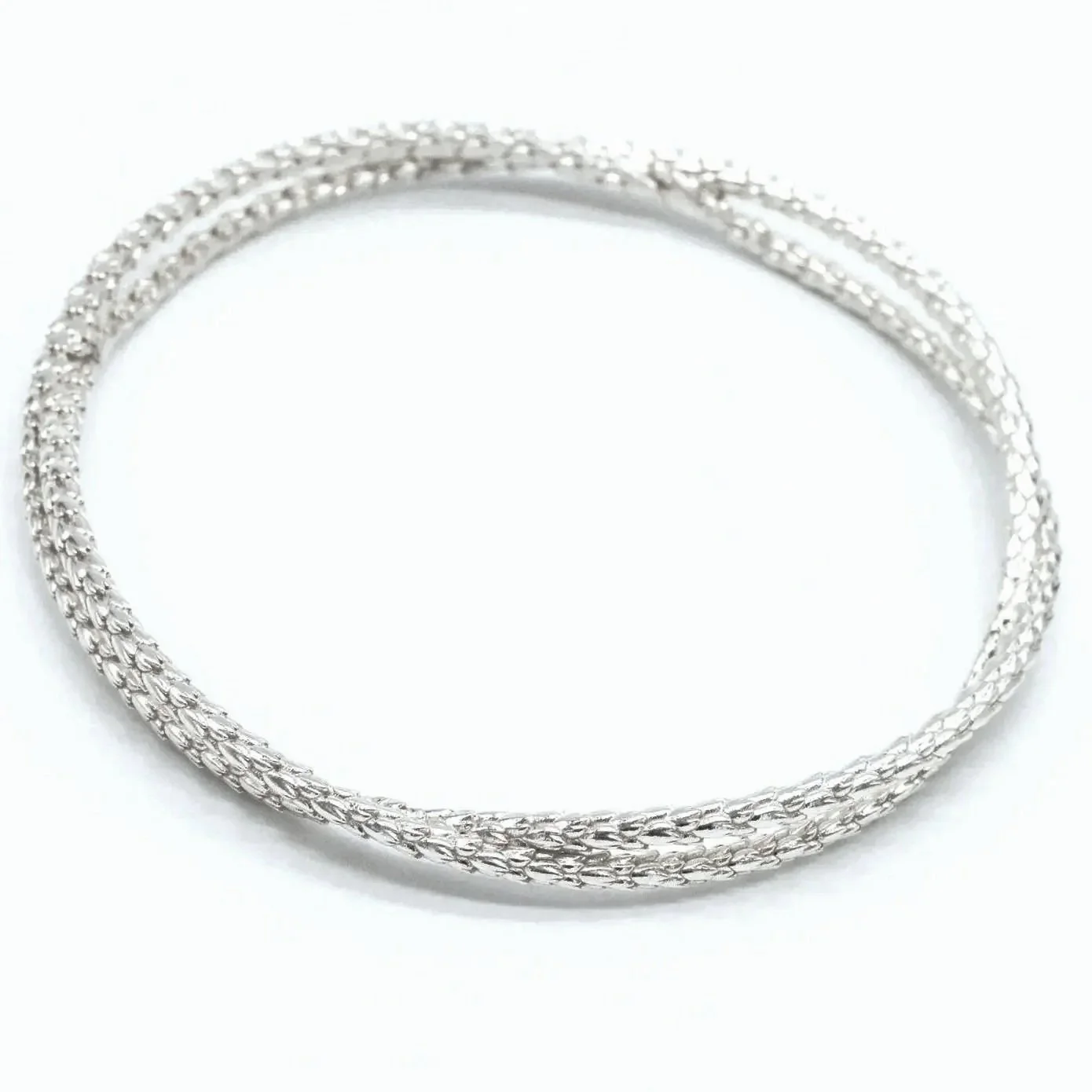 Seed Pod Bangle-Sterling Silver