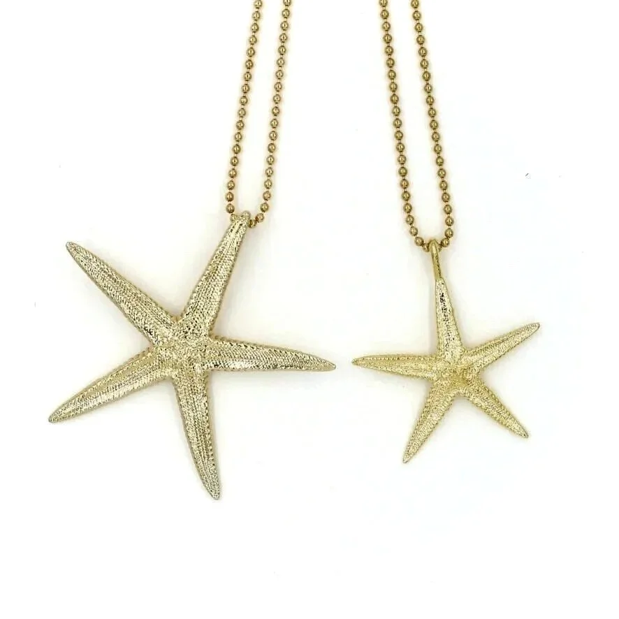 Starfish Pendant - Vermeil