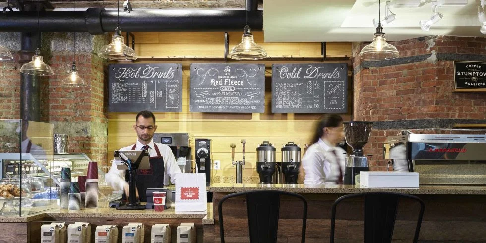 Brooks Brothers Swap Clothes for Coffee