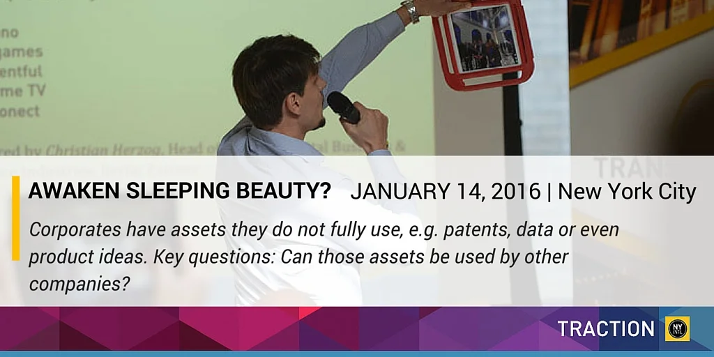 
“Corporate Assets Leveraged with Startups: Awaken Sleeping Beauty?”  