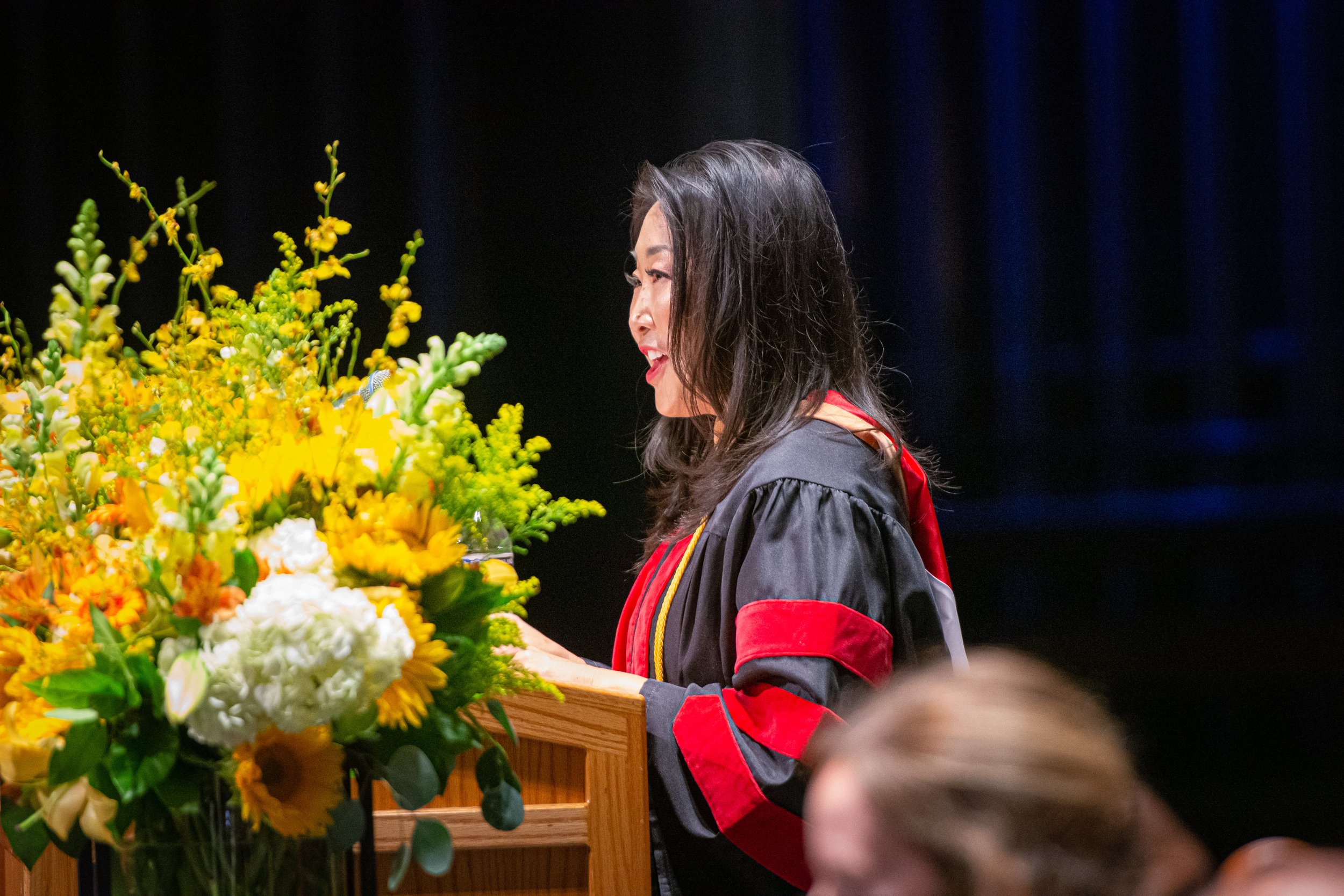 Sara Dansie Jones at Commencement