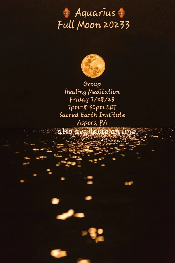Aquarius Full Moon 2023 Healing Meditation 