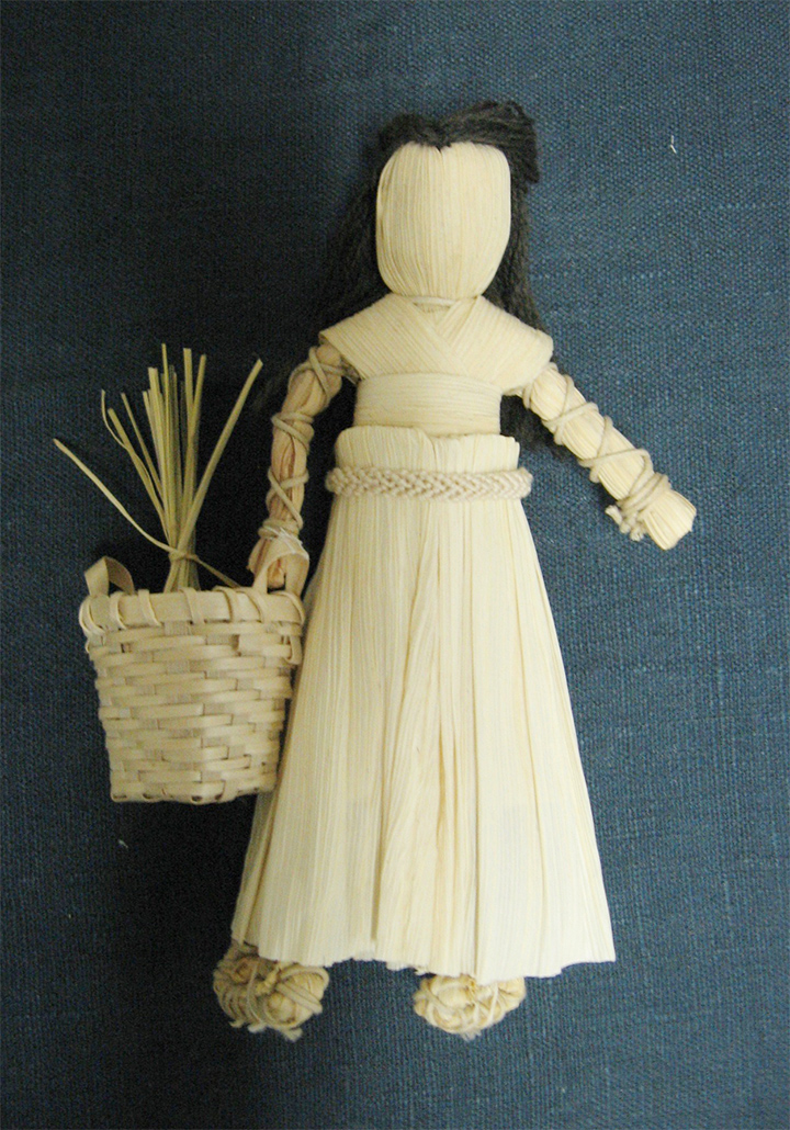 corn husk doll