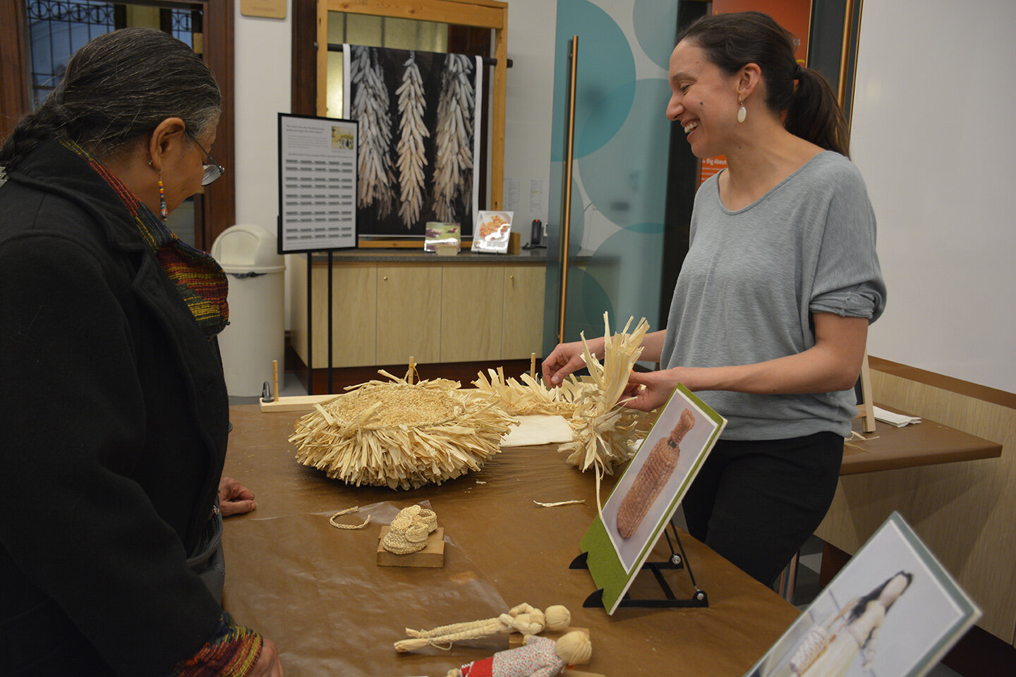 Public program about Oneö:gën (Iroquois White Corn) at the National Museum of the American Indian 