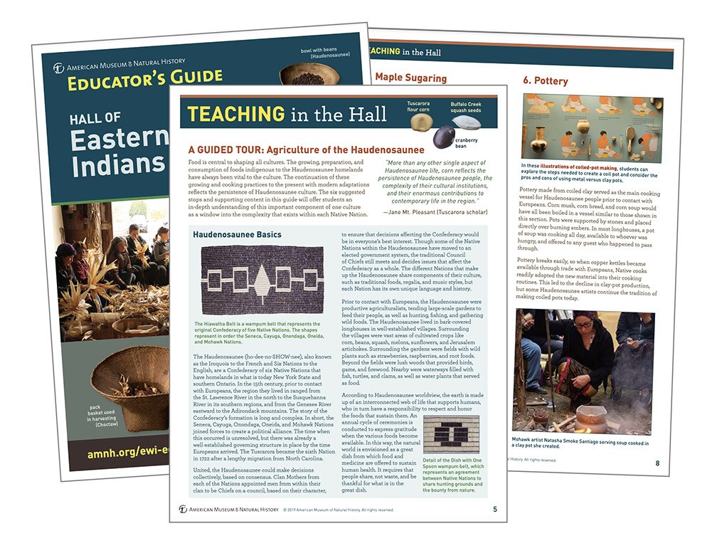 Educators Guide: Hall of Eastern Woodlands Indians