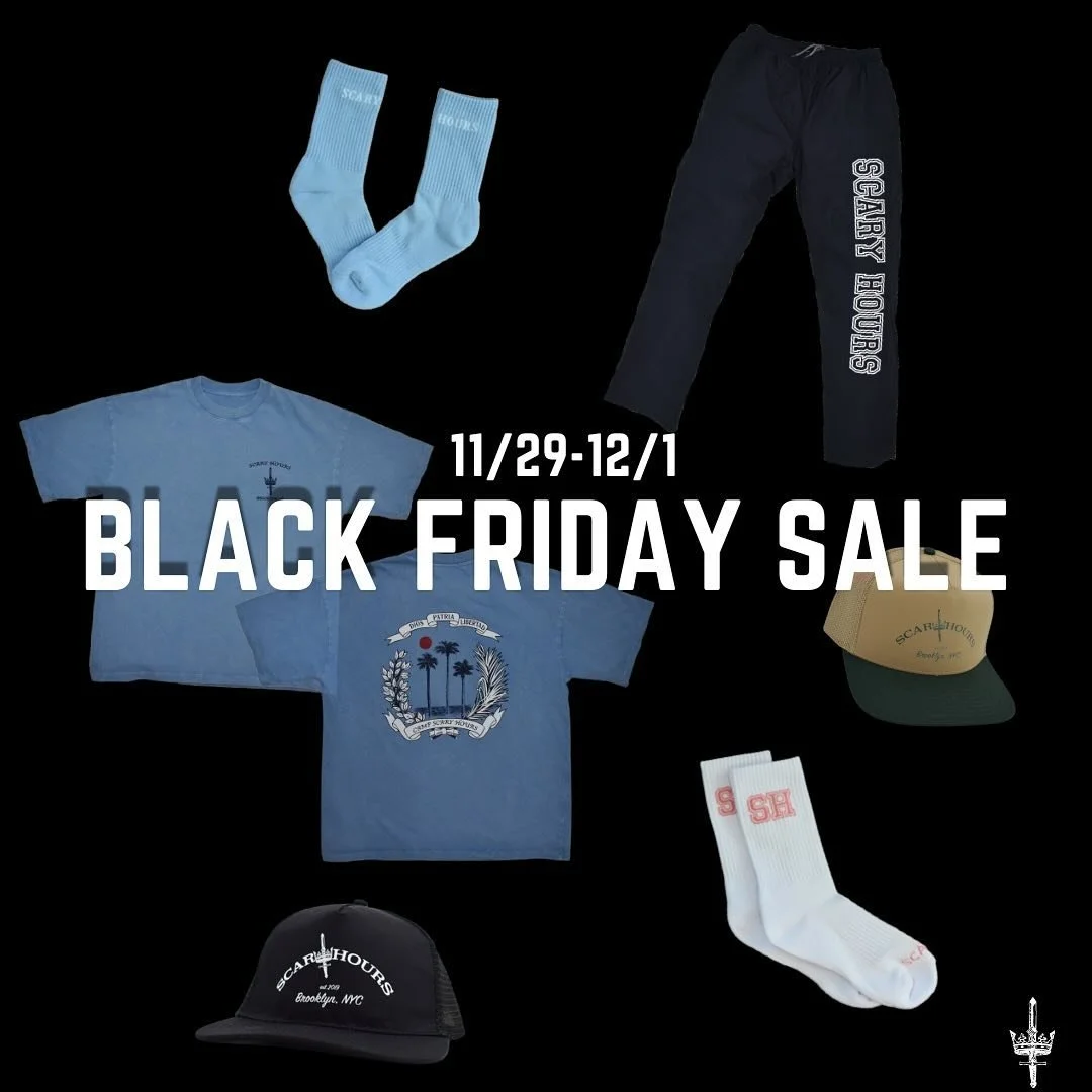 To our amazing community: we&rsquo;re thankful for you today and every day🧡 So, we&rsquo;re kicking off Black Friday early&mdash;select favorites are restocked (black socks are back) and EVERYTHING is 50% off!

Use code TURKEY24 at checkout. Treat y