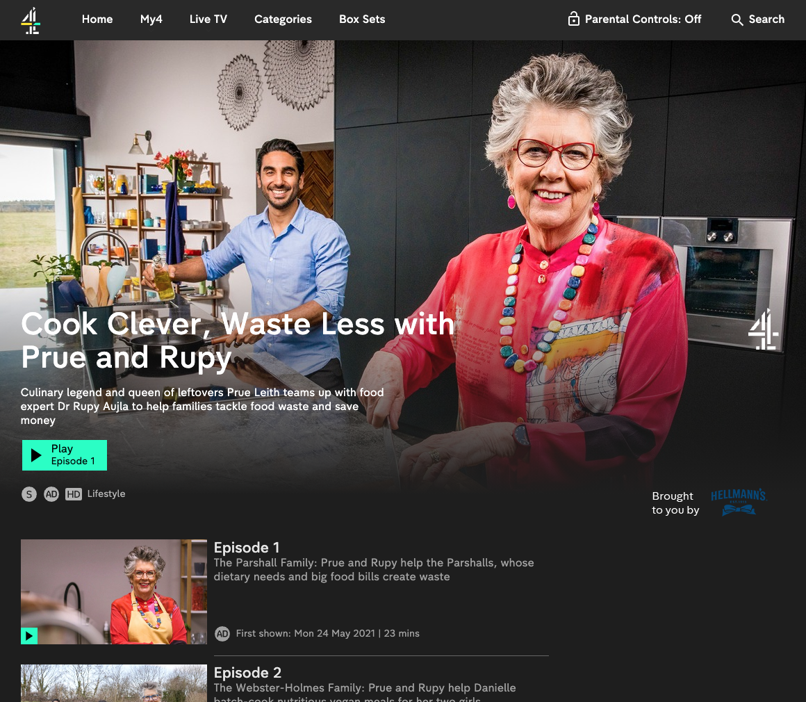 Cook Clever, Waste Less with Prue and Rupy
