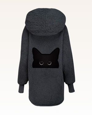 Black Cat Lounger Jacket — Beth's Furry Friends