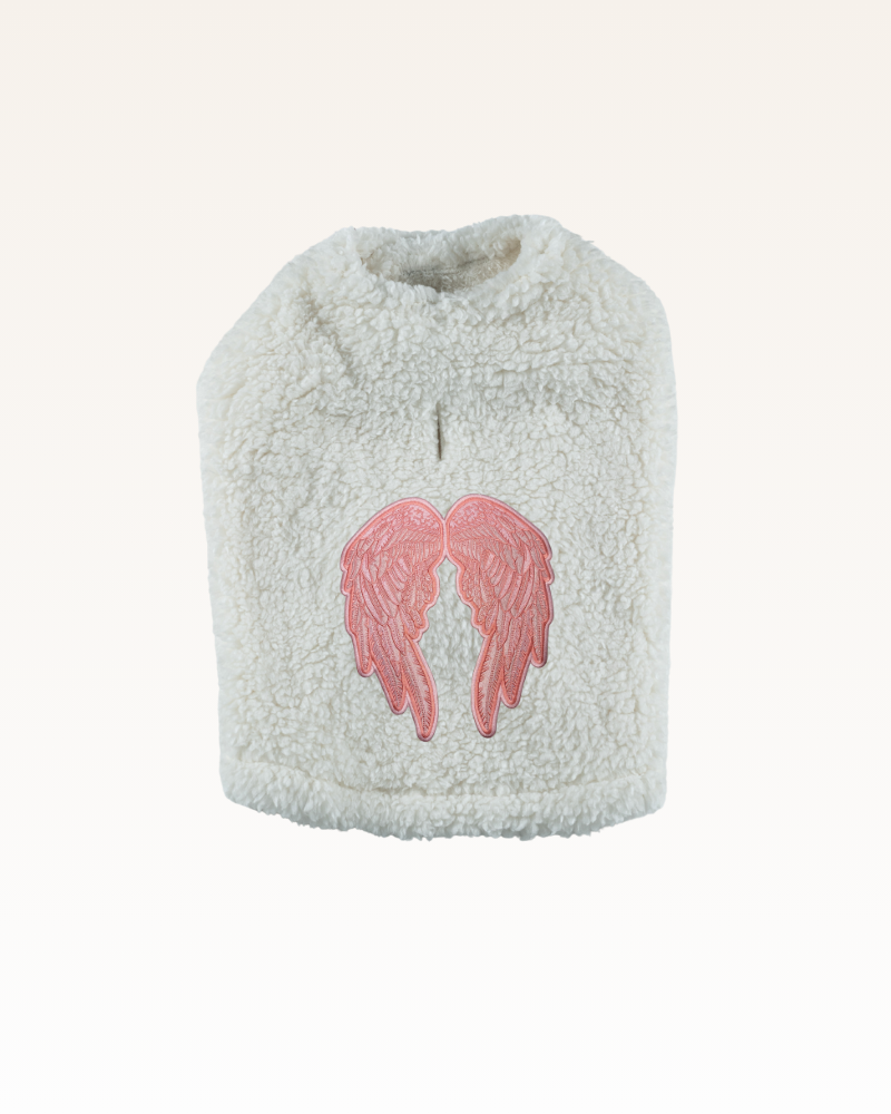 ANGEL WINGS SHERPA PET JACKET