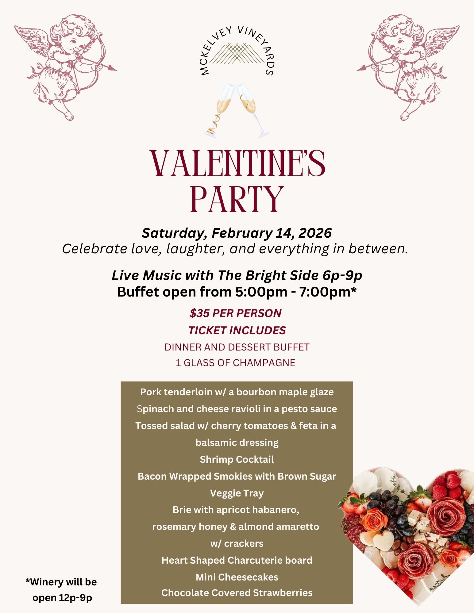 Valentine's Day at McKelvey Vineyards