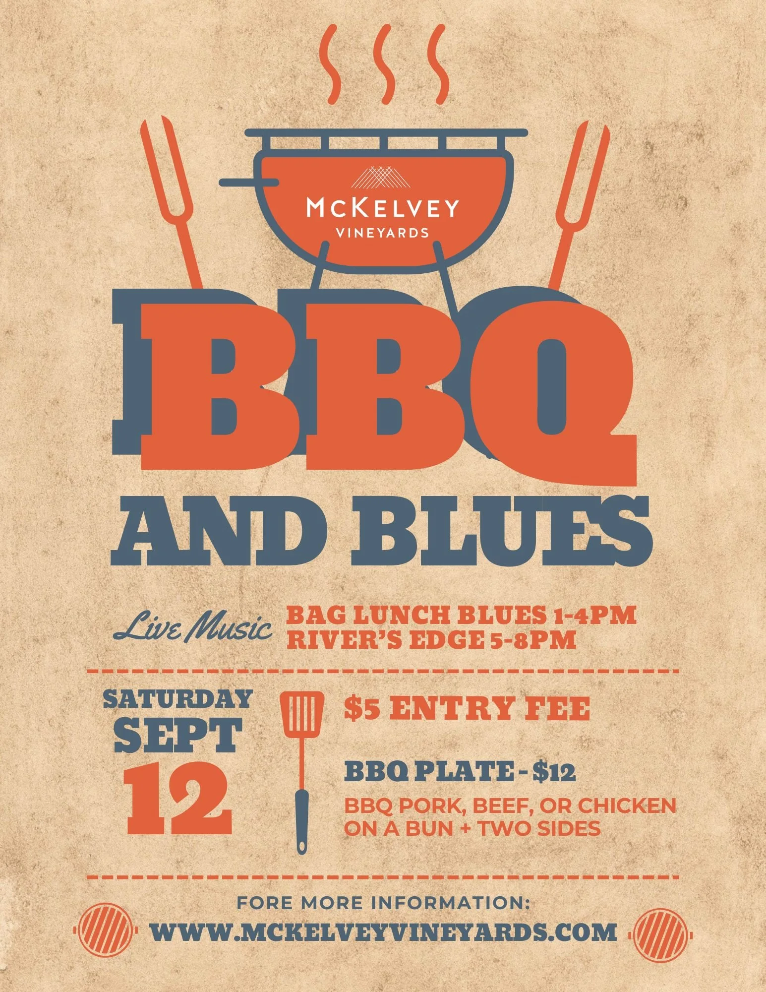 BBQ &amp; Blues at McKelvey Vineyards