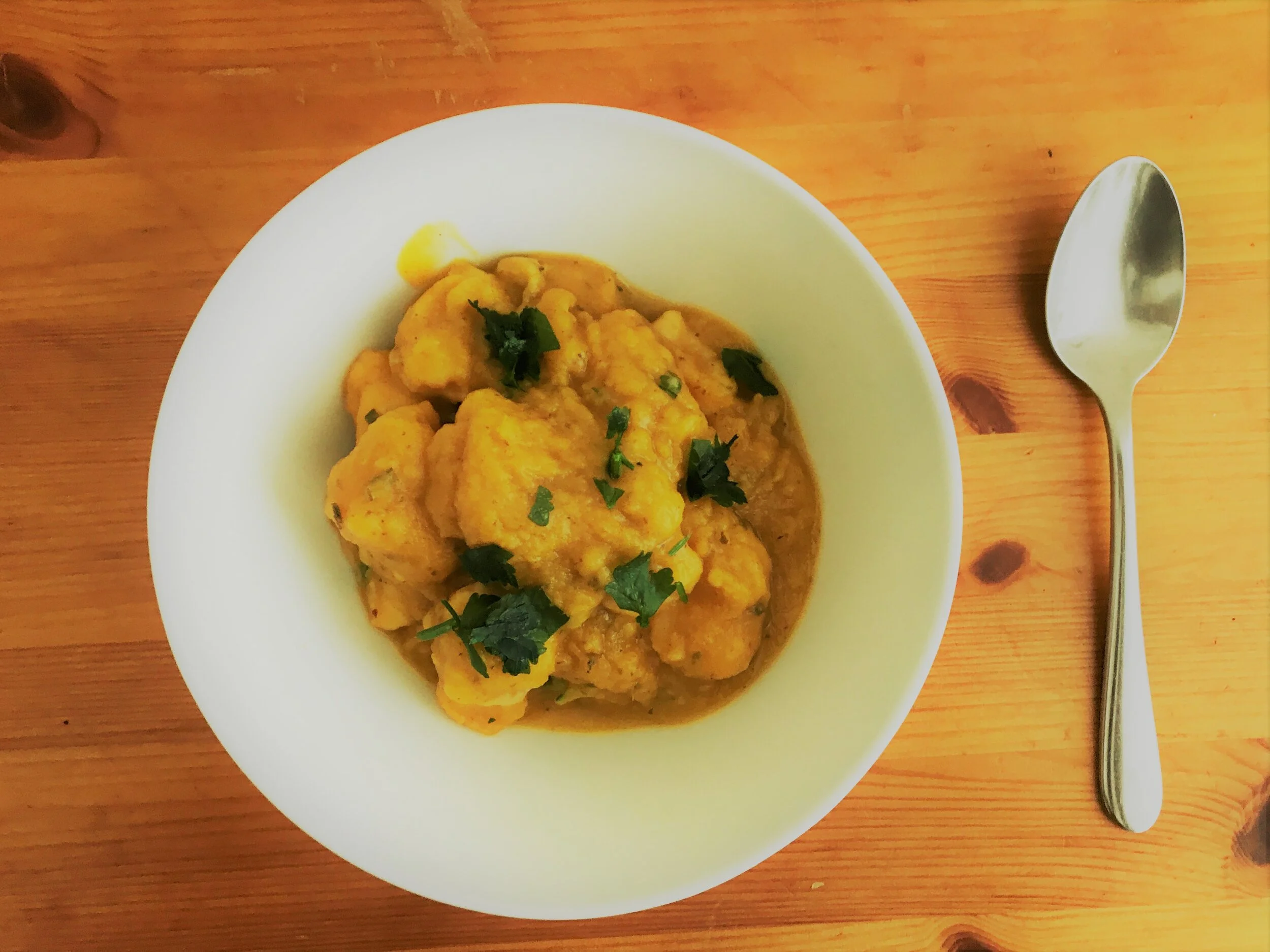 Sweet Potatoes Gnocchi with Squash Sauce