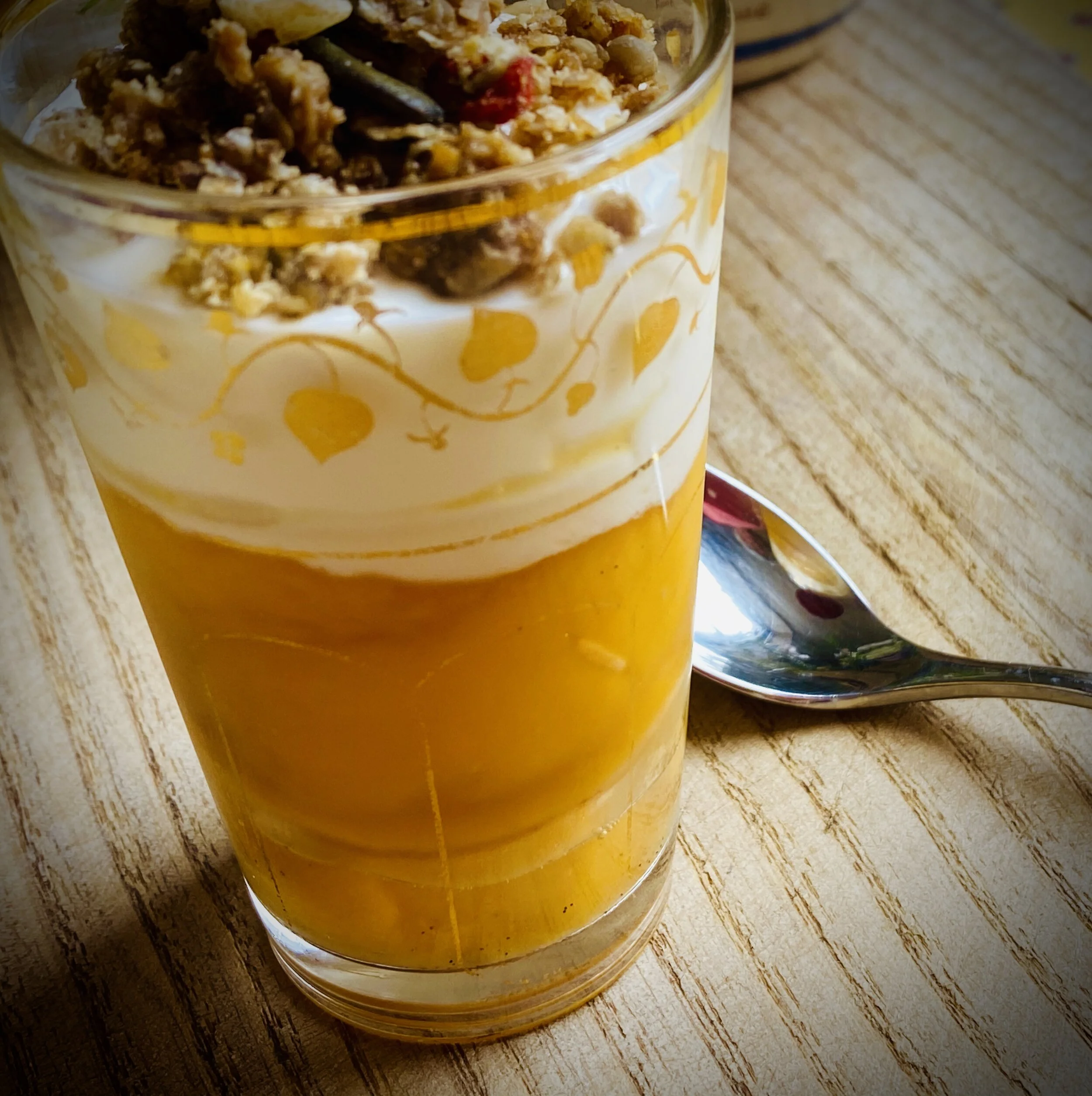 Peaches &amp; Yogurt Dessert